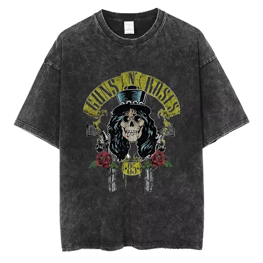 Vintage Guns N' Roses Washed Distressed Band T-Shirt