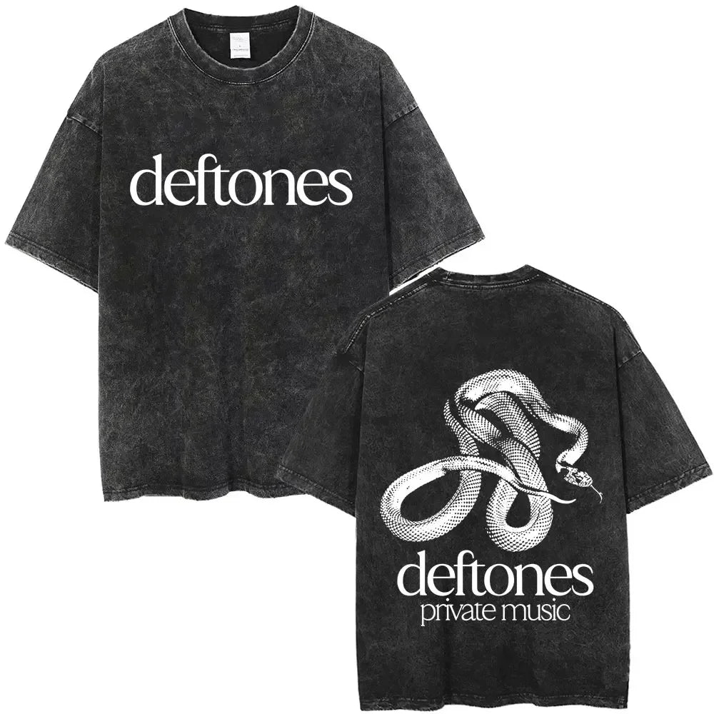 Vintage Deftones Washed Distressed Band T-Shirt