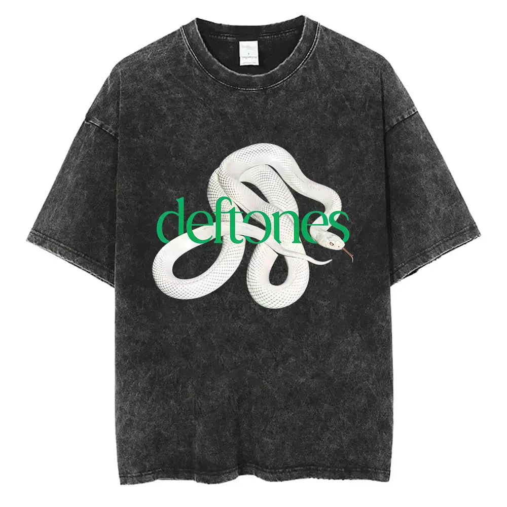 Vintage Deftones Washed Distressed Band T-Shirt