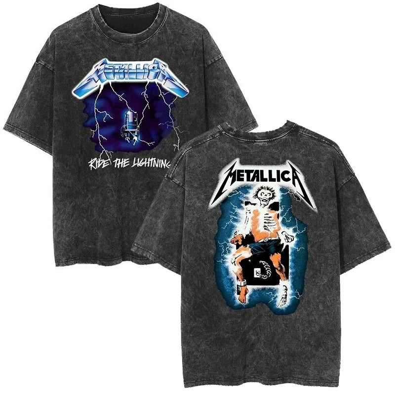 Vintage Metallica Washed Distressed Band T-Shirt