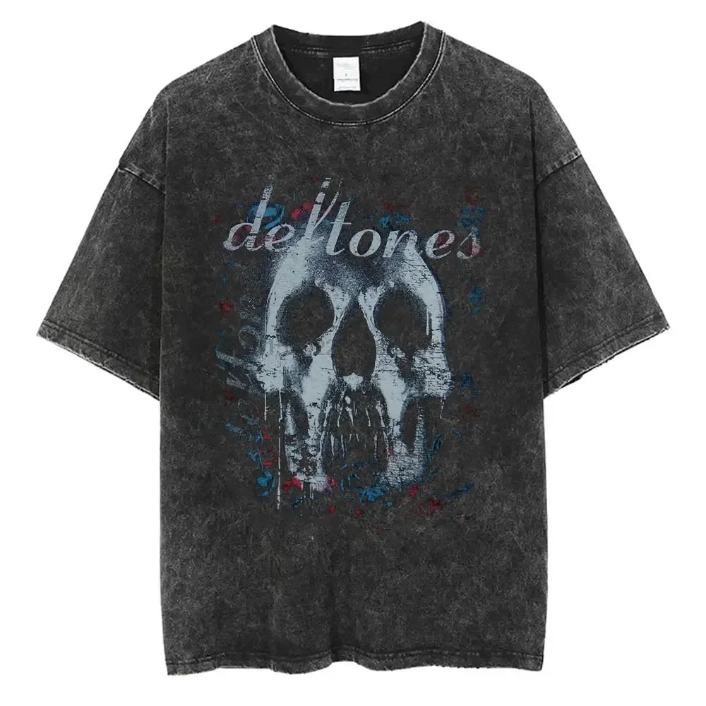 Vintage Deftones Washed Distressed Band T-Shirt
