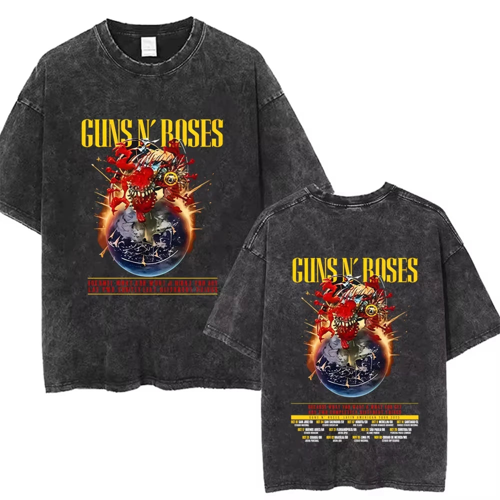 Vintage Guns N' Roses Washed Distressed Band T-Shirt