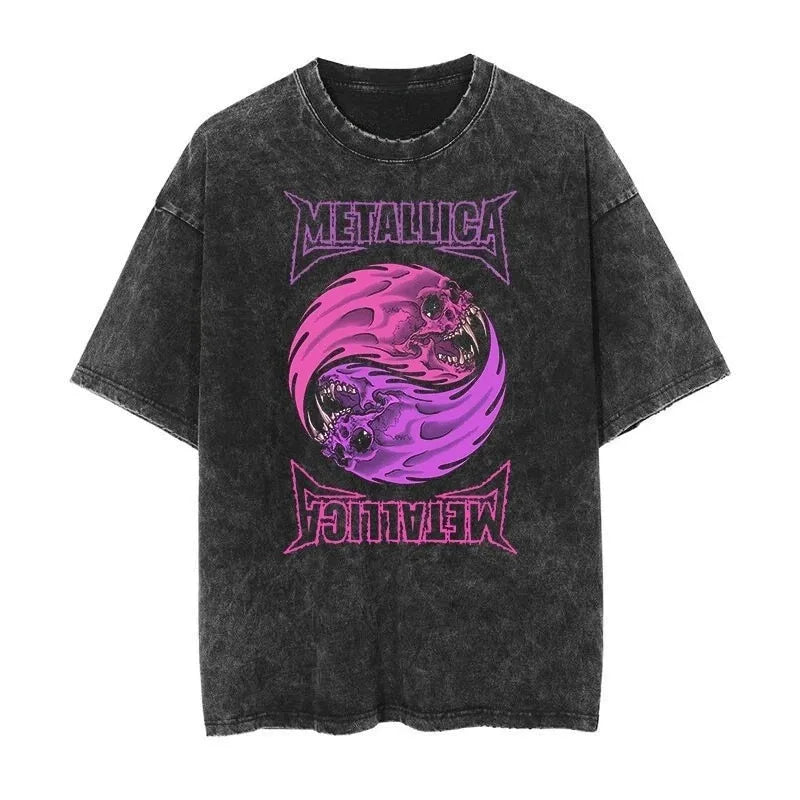 Vintage Metallica Washed Distressed Band T-Shirt