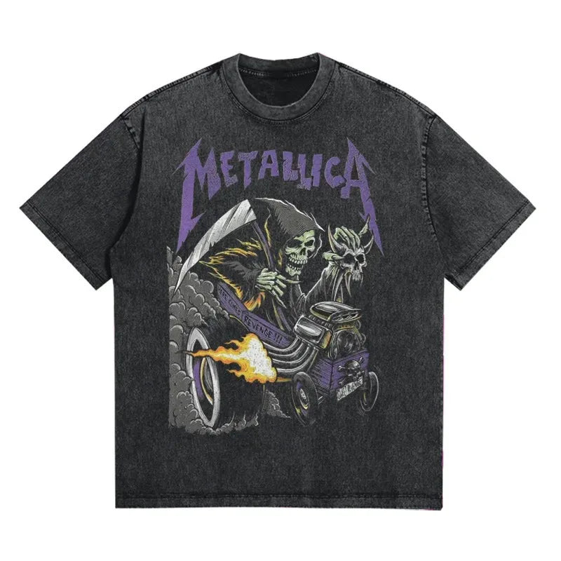 Vintage Metallica Washed Distressed Band T-Shirt