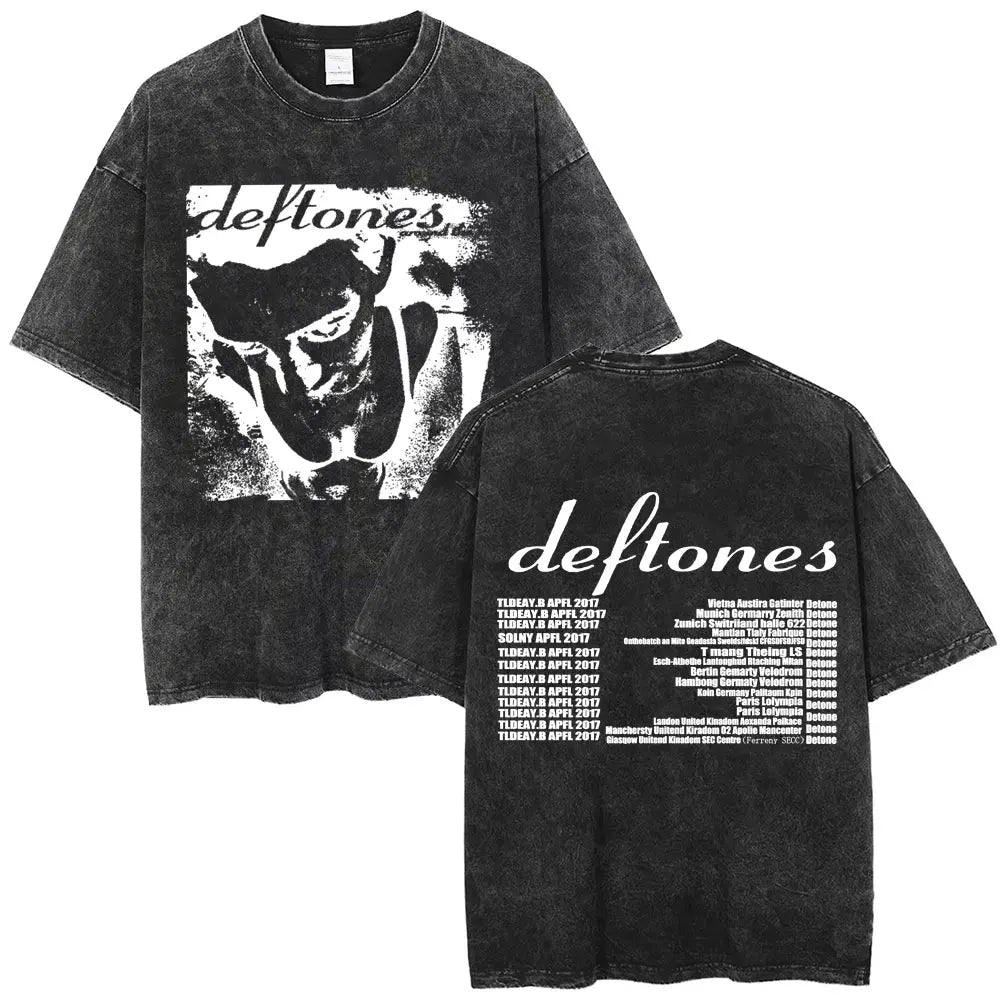 Vintage Deftones Washed Distressed Band T-Shirt
