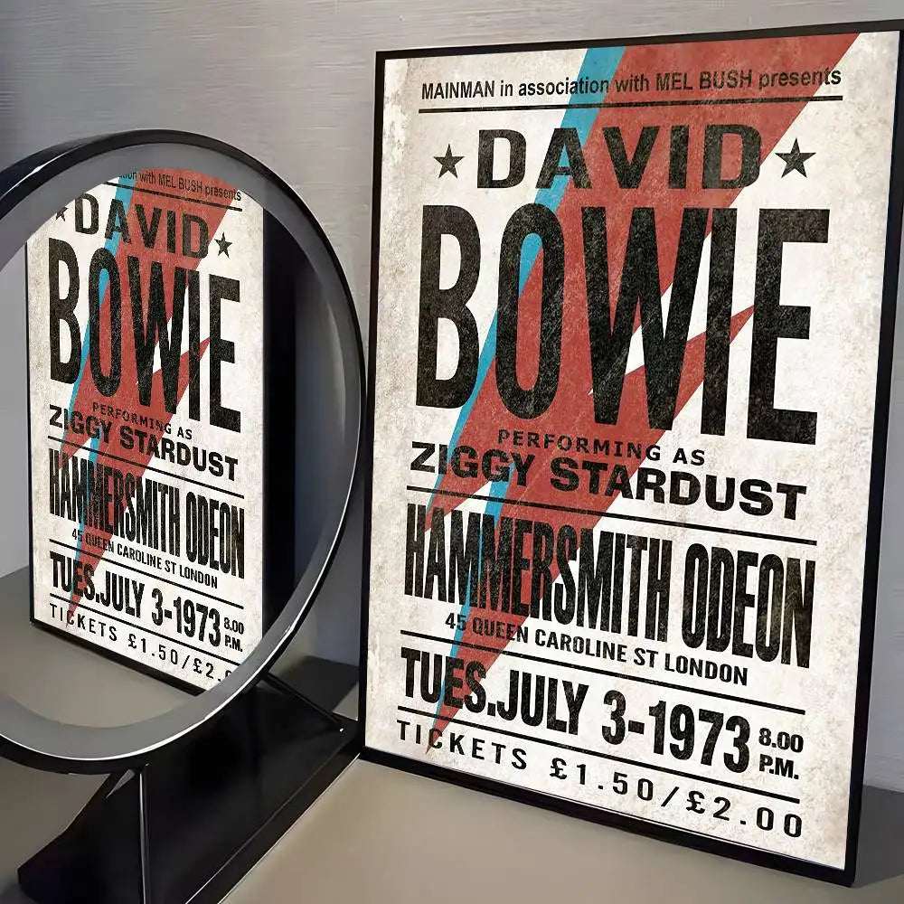 David Bowie 7-Poster Collection — Digital Download