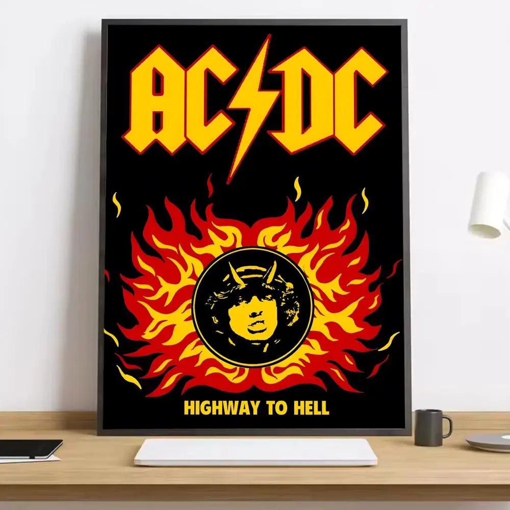 AC/DC 6-Poster Collection — Digital Download