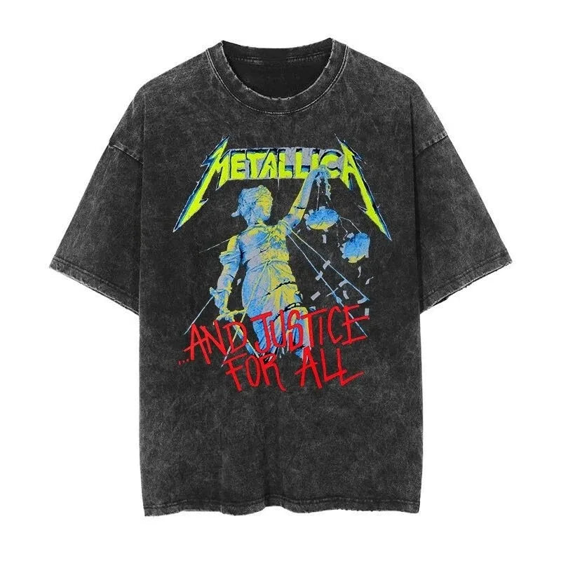 Vintage Metallica Washed Distressed Band T-Shirt