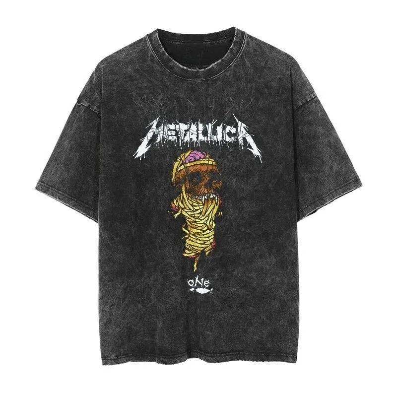 Vintage Metallica Washed Distressed Band T-Shirt