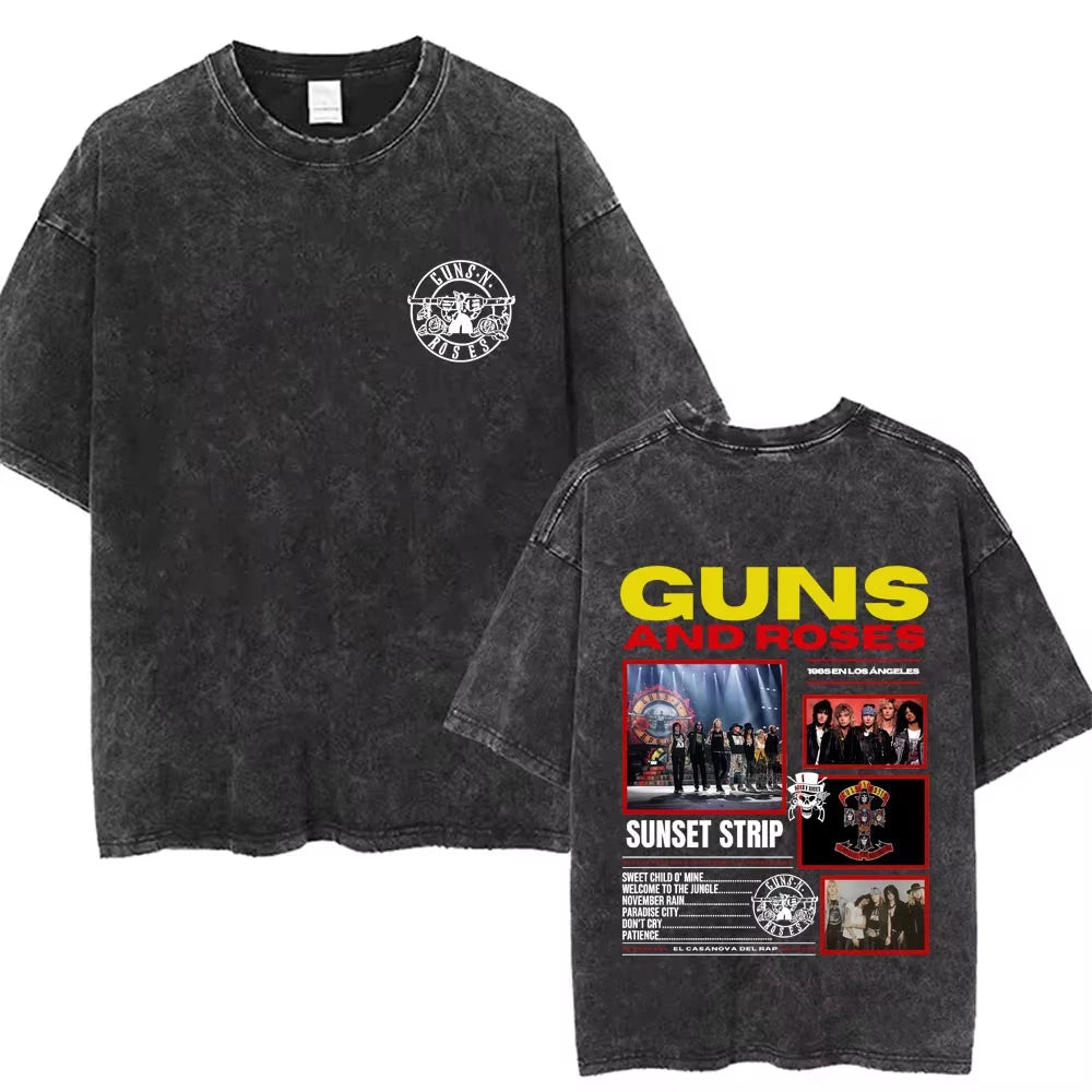 Vintage Guns N' Roses Washed Distressed Band T-Shirt