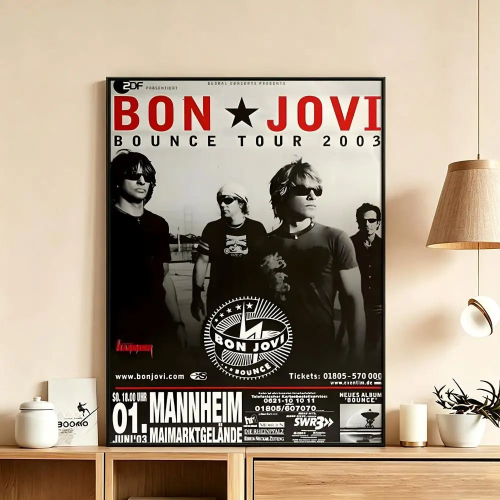 Bon Jovi 12-Poster Collection — Digital Download