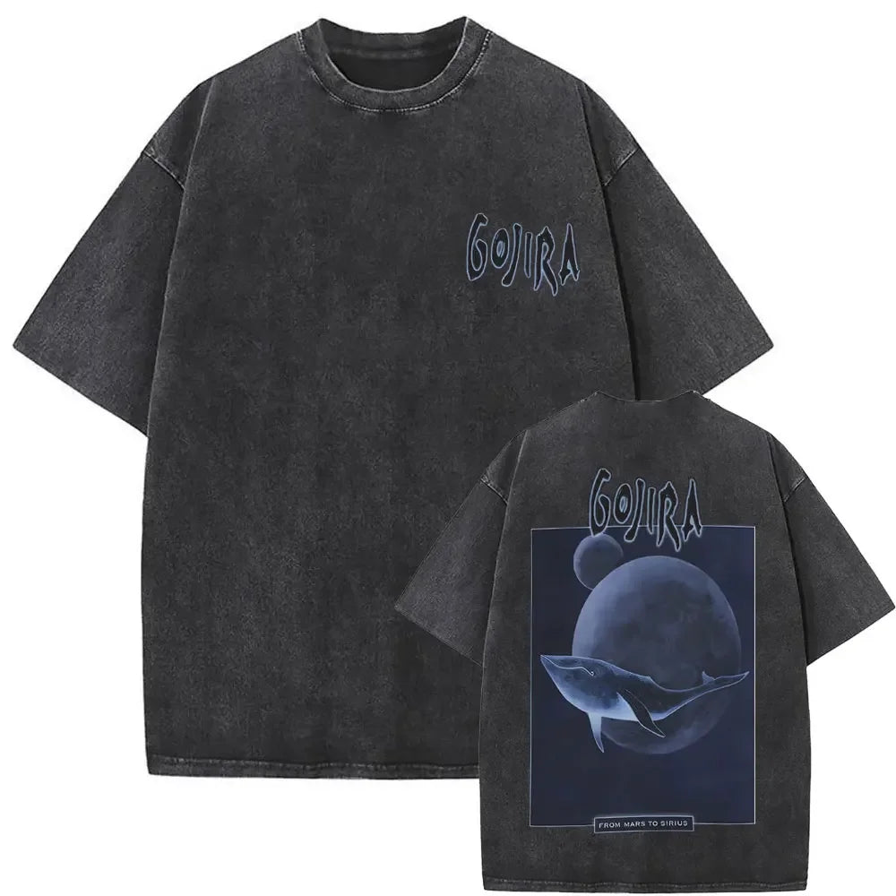 Vintage Gojira Washed Distressed Metal T-Shirt