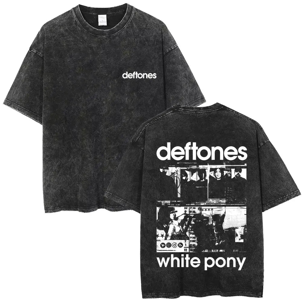 Vintage Deftones Washed Distressed Band T-Shirt
