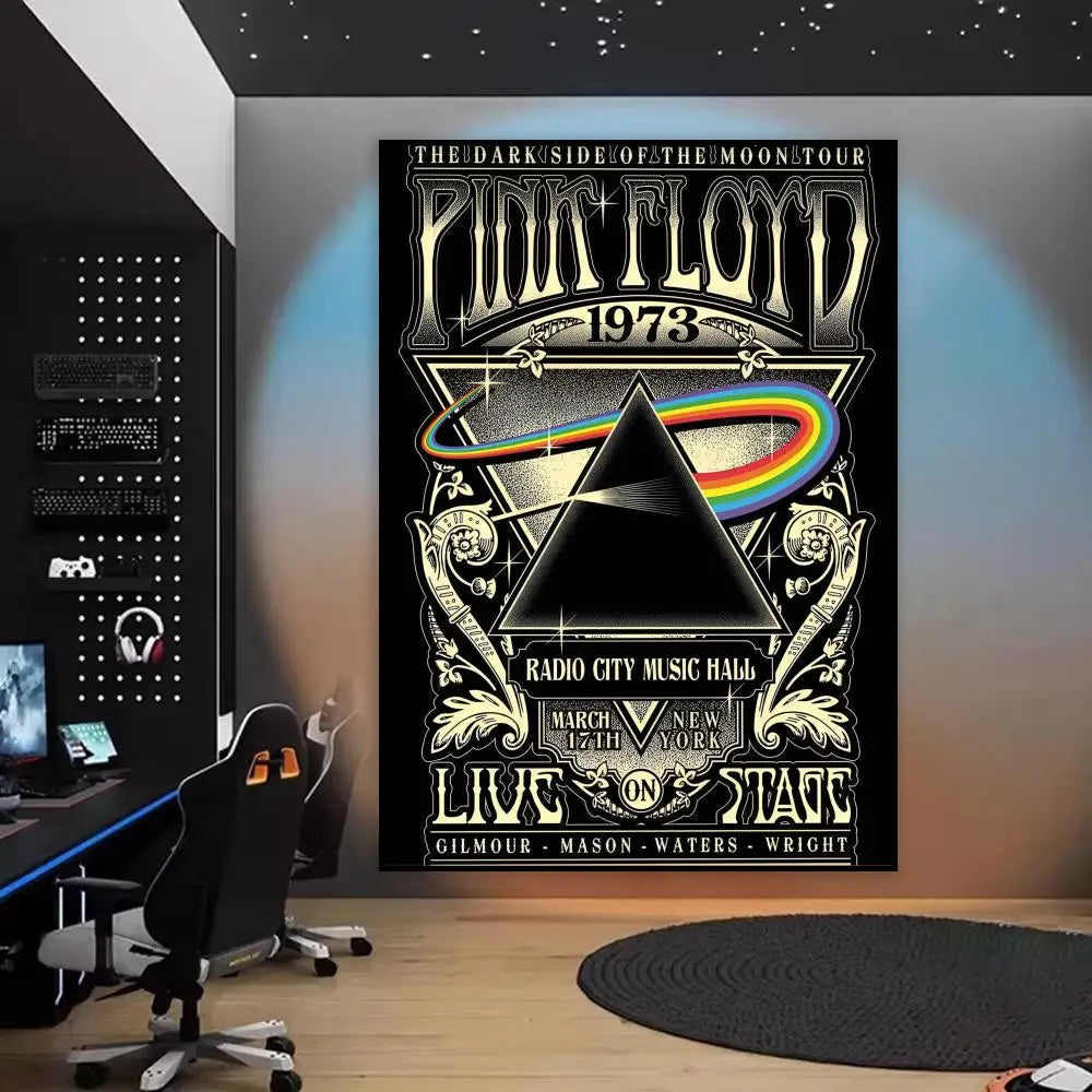 Pink Floyd 7-Poster Collection — Digital Download