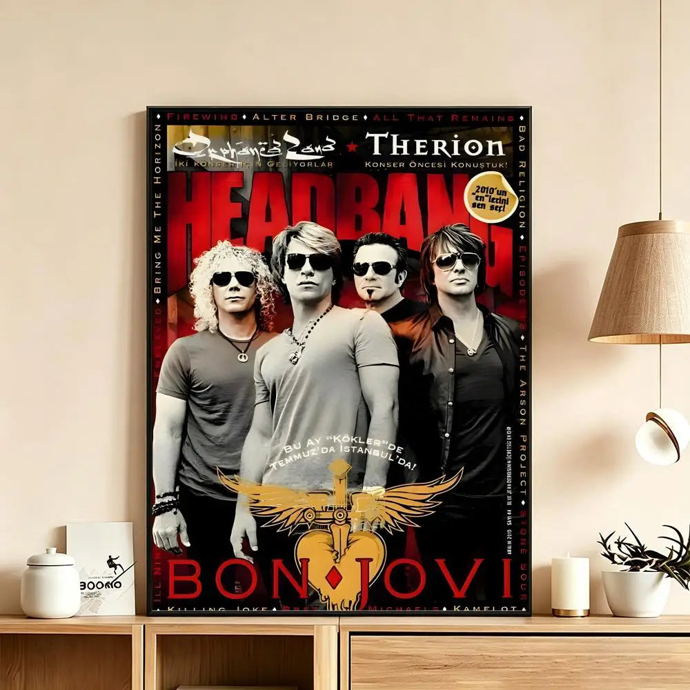 Bon Jovi 12-Poster Collection — Digital Download