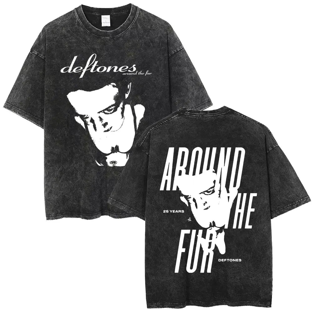 Vintage Deftones Washed Distressed Band T-Shirt