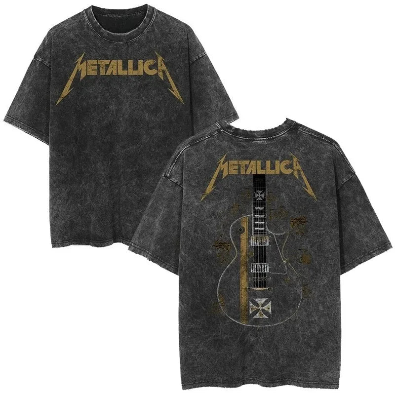 Vintage Metallica Washed Distressed Band T-Shirt