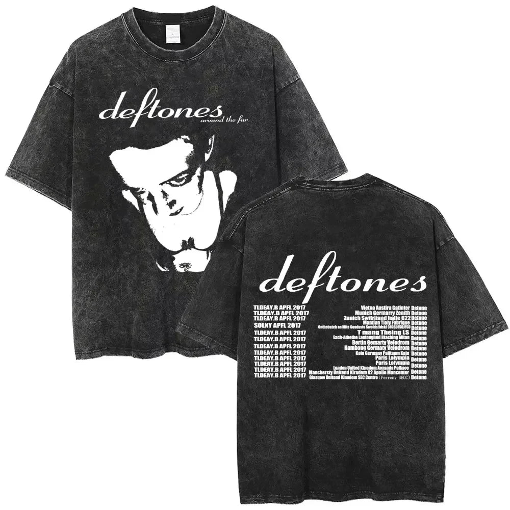 Vintage Deftones Washed Distressed Band T-Shirt