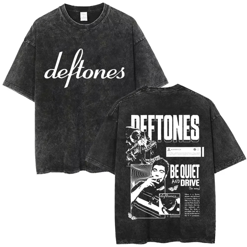Vintage Deftones Washed Distressed Band T-Shirt