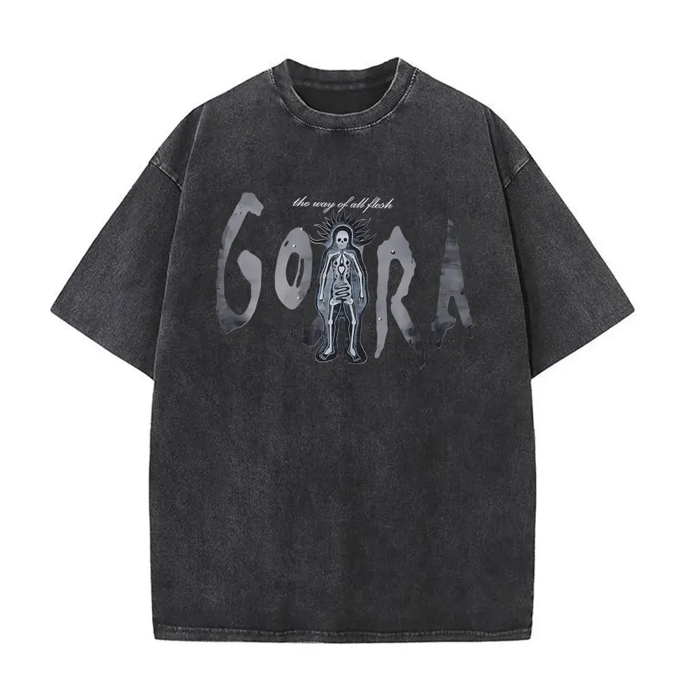 Vintage Gojira Washed Distressed Metal T-Shirt