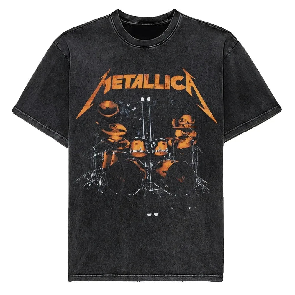 Vintage Metallica Washed Distressed Band T-Shirt