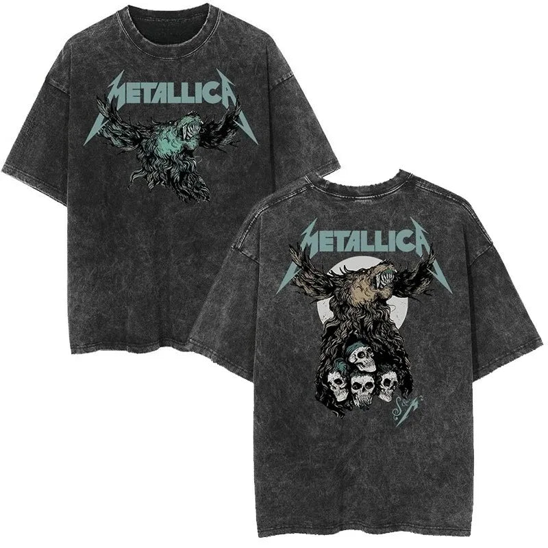 Vintage Metallica Washed Distressed Band T-Shirt