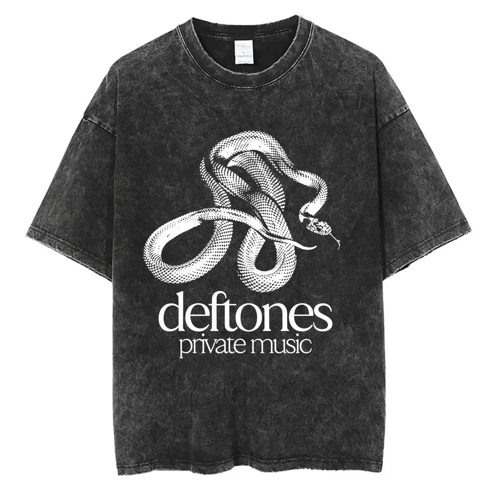 Vintage Deftones Washed Distressed Band T-Shirt