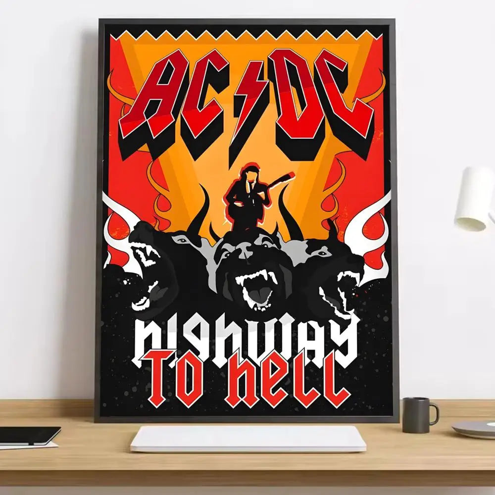 AC/DC 6-Poster Collection — Digital Download