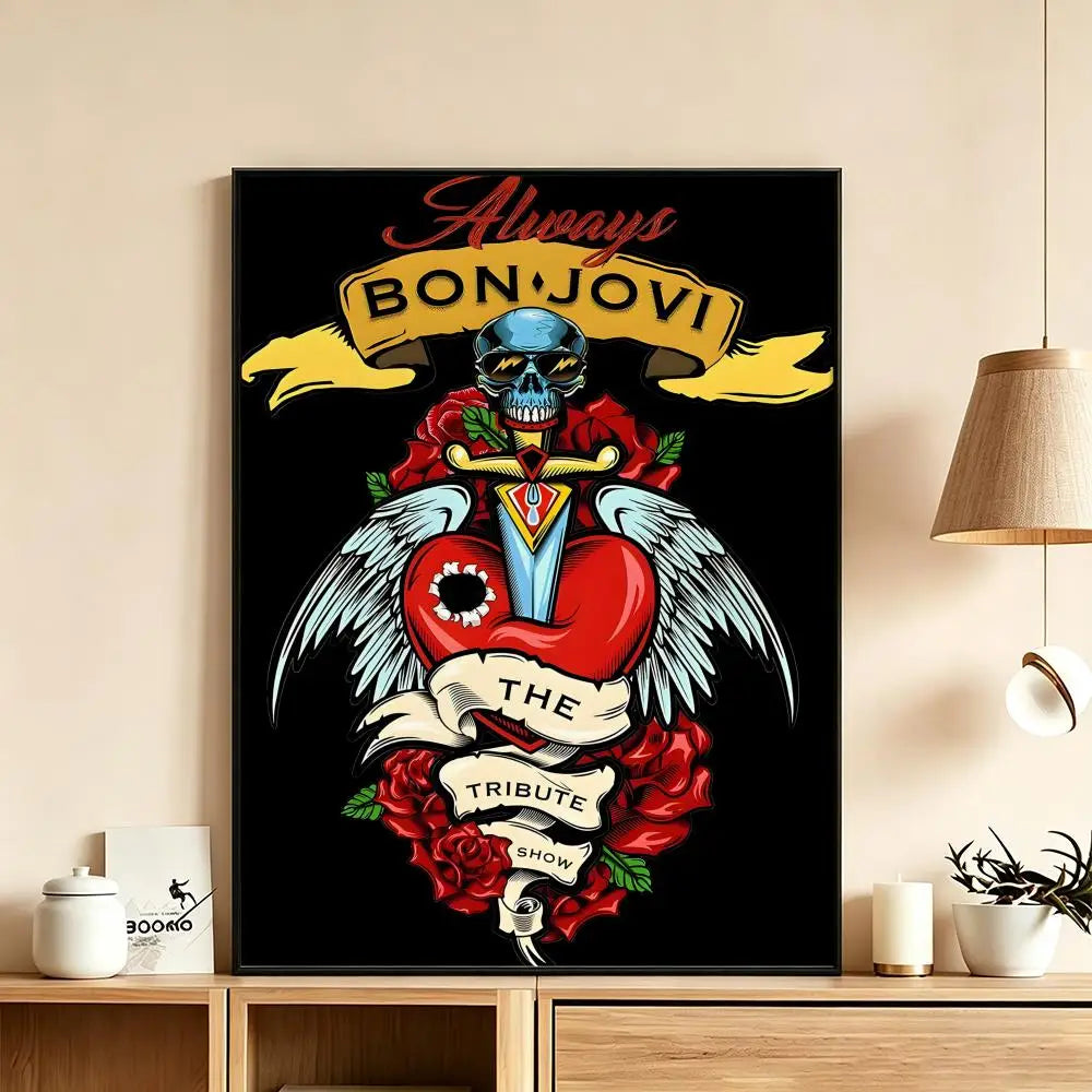 Bon Jovi 12-Poster Collection — Digital Download