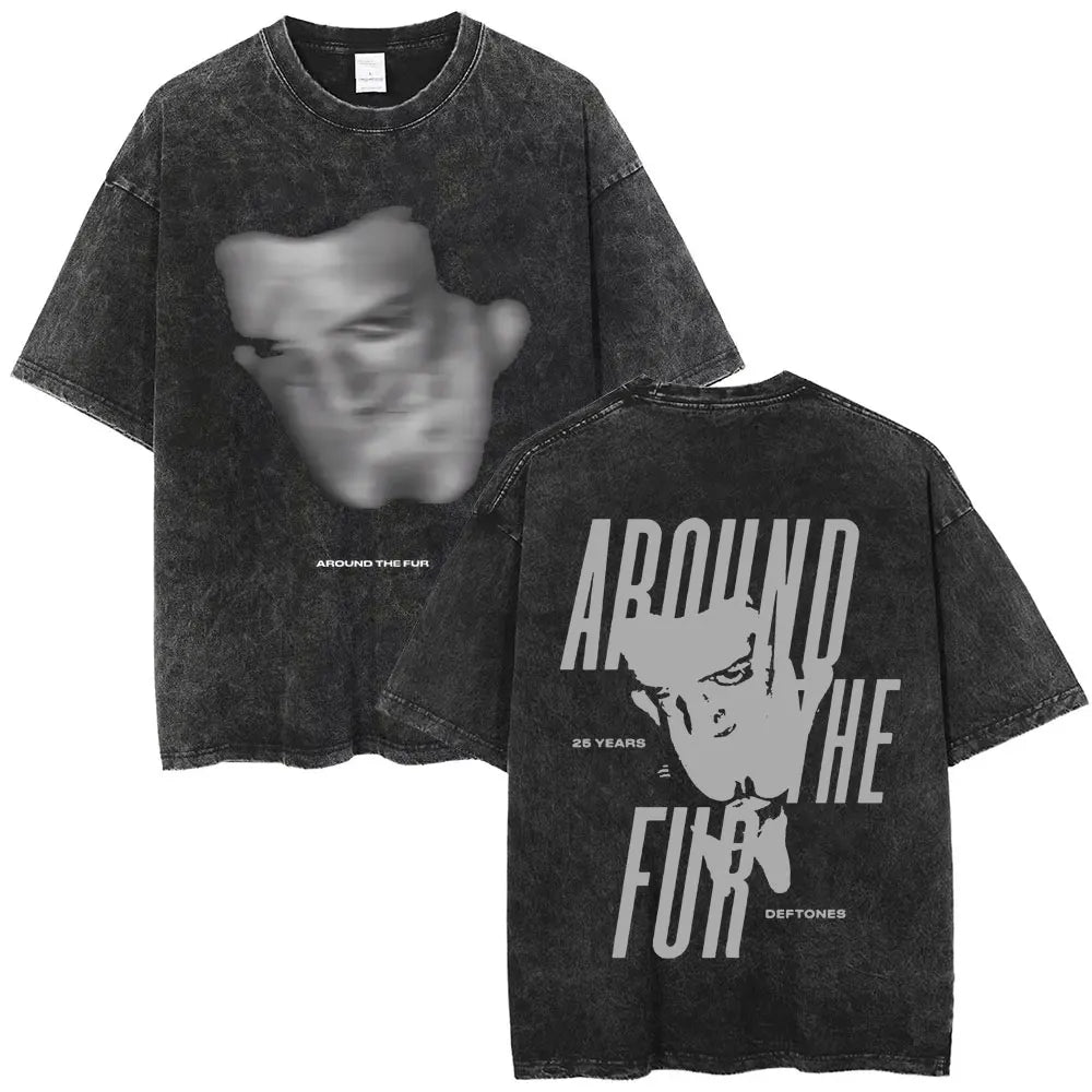 Vintage Deftones Washed Distressed Band T-Shirt