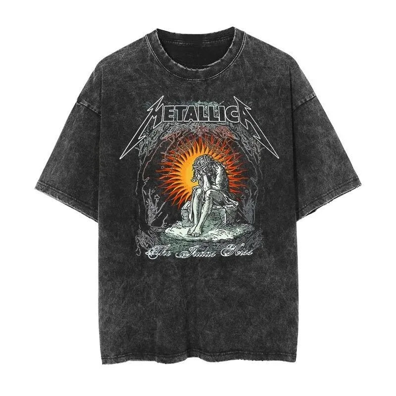 Vintage Metallica Washed Distressed Band T-Shirt