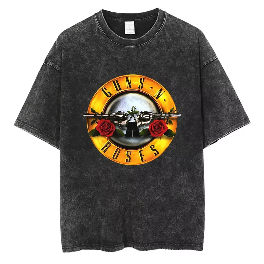 Vintage Guns N' Roses Washed Distressed Band T-Shirt