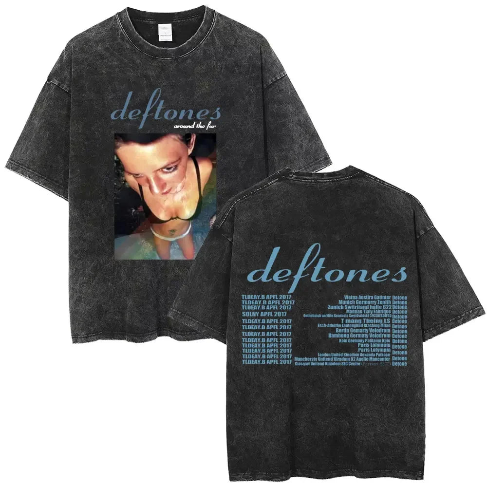Vintage Deftones Washed Distressed Band T-Shirt