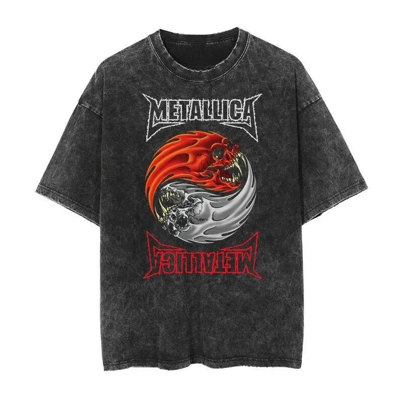 Vintage Metallica Washed Distressed Band T-Shirt