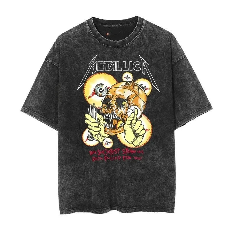 Vintage Metallica Washed Distressed Band T-Shirt
