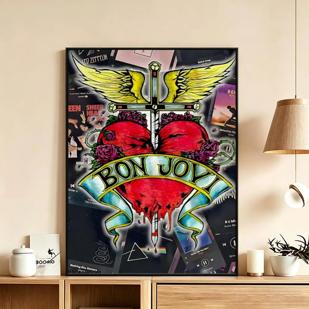 Bon Jovi 12-Poster Collection — Digital Download