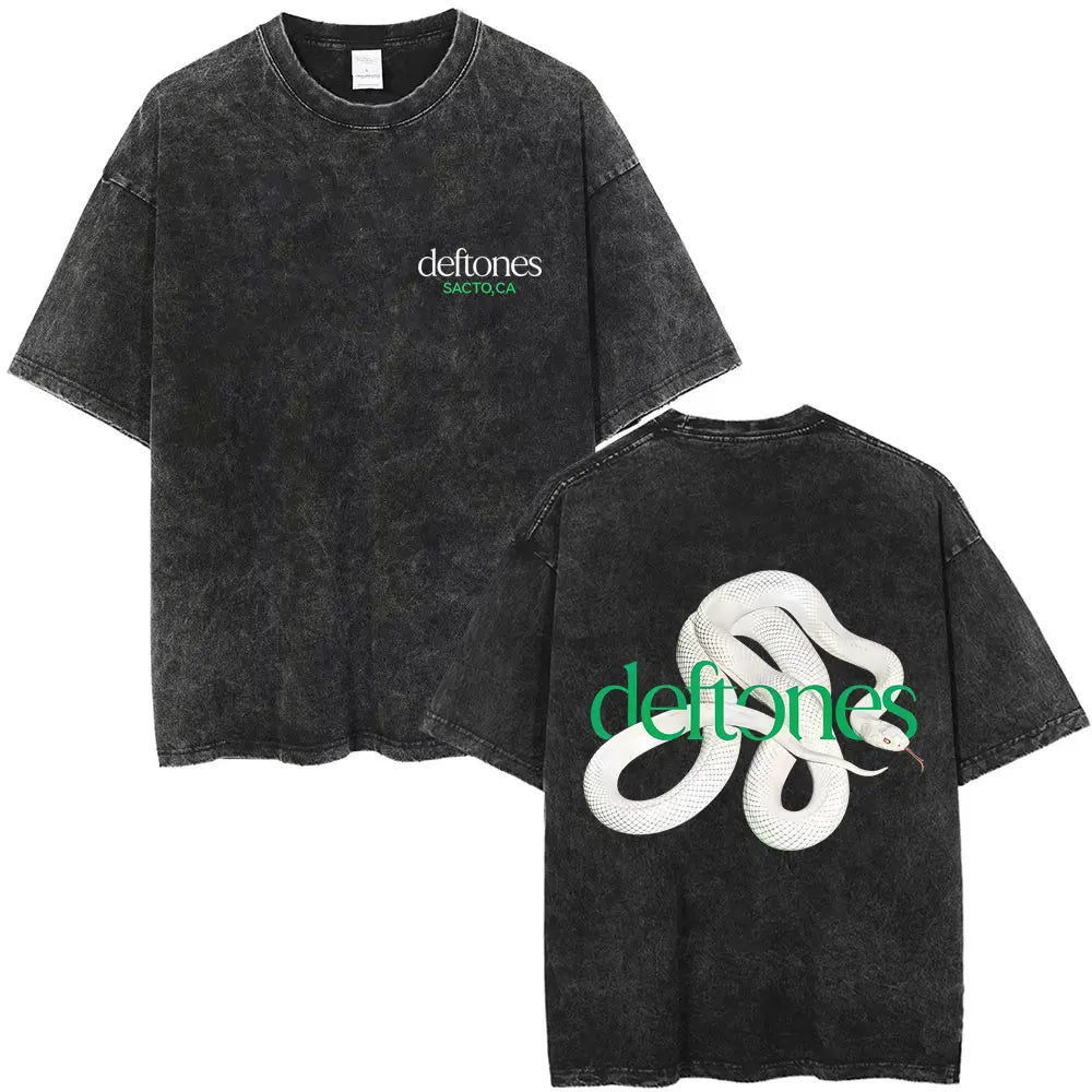 Vintage Deftones Washed Distressed Band T-Shirt
