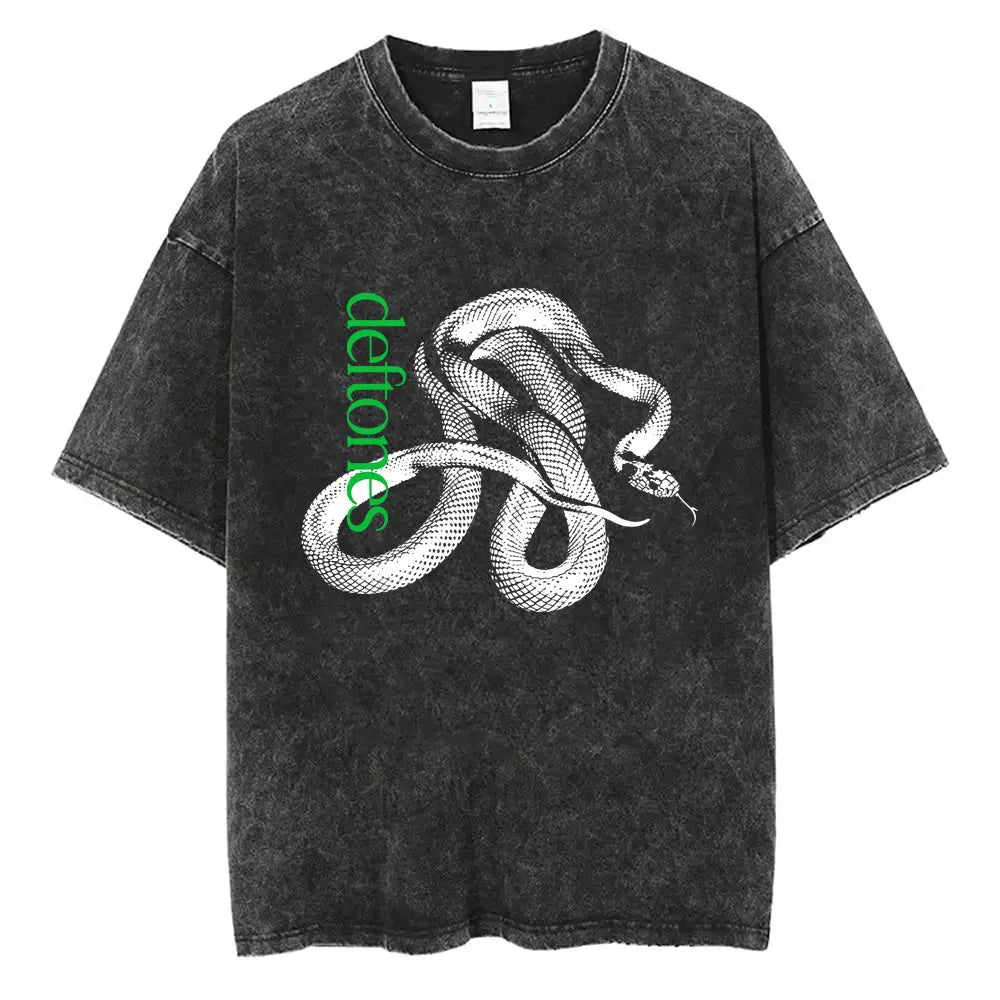 Vintage Deftones Washed Distressed Band T-Shirt