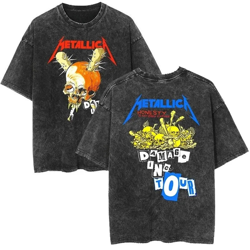 Vintage Metallica Washed Distressed Band T-Shirt