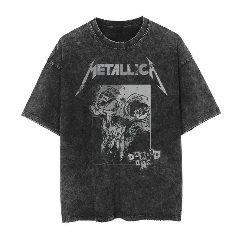 Vintage Metallica Washed Distressed Band T-Shirt