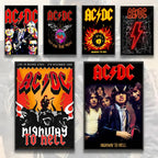 AC/DC 6-Poster Collection — Digital Download