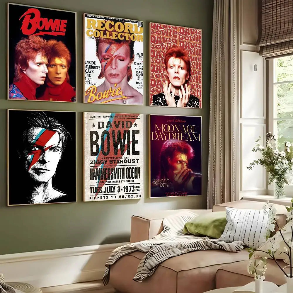 David Bowie 7-Poster Collection — Digital Download
