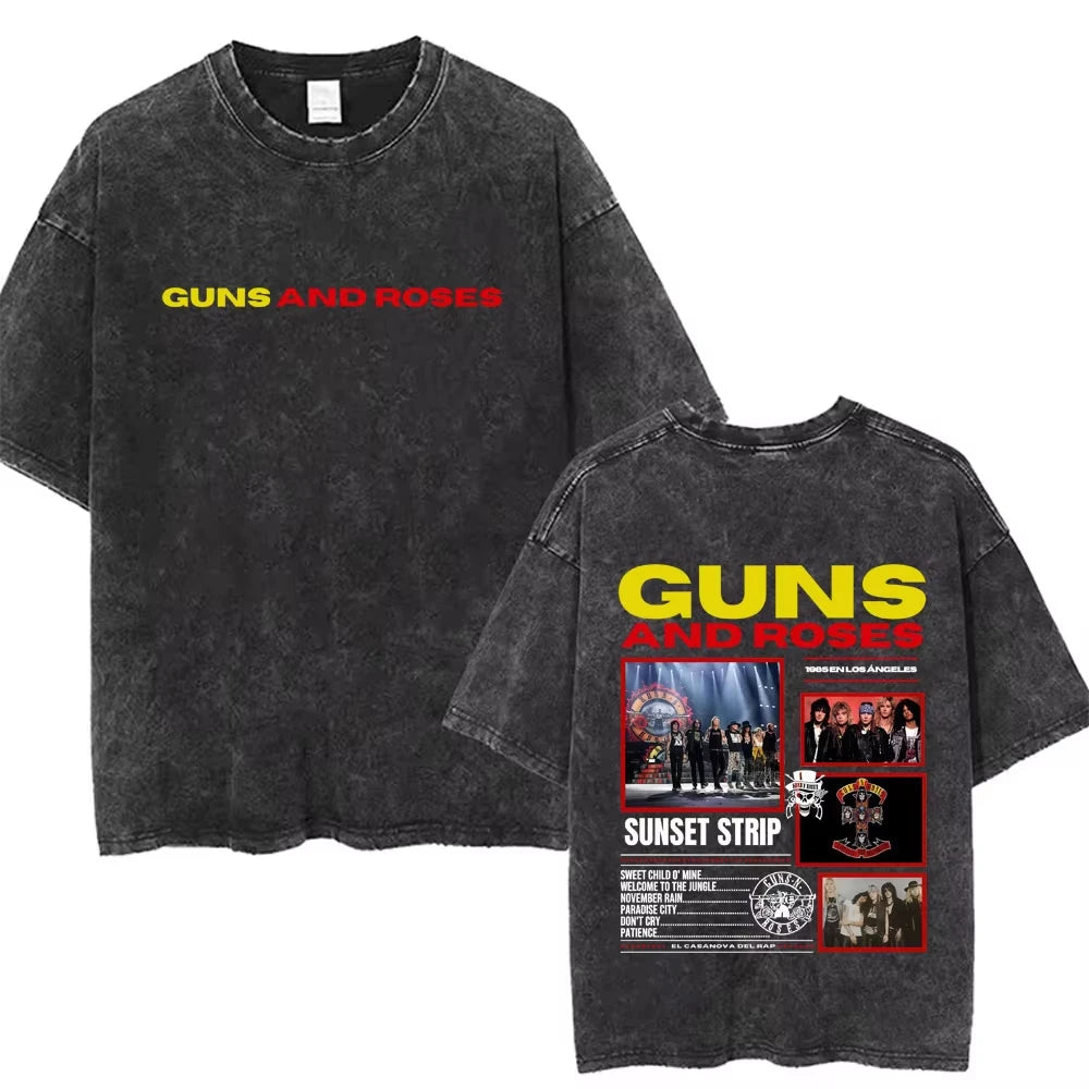 Vintage Guns N' Roses Washed Distressed Band T-Shirt