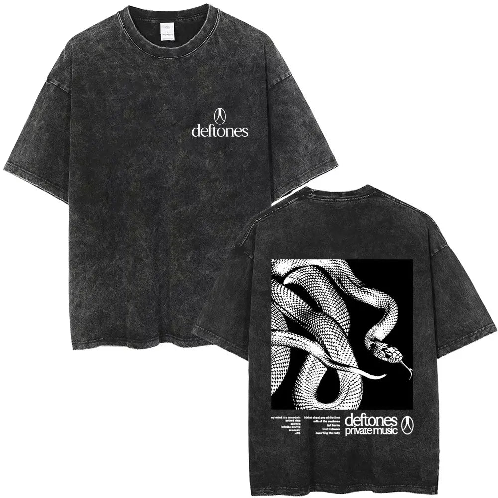 Vintage Deftones Washed Distressed Band T-Shirt