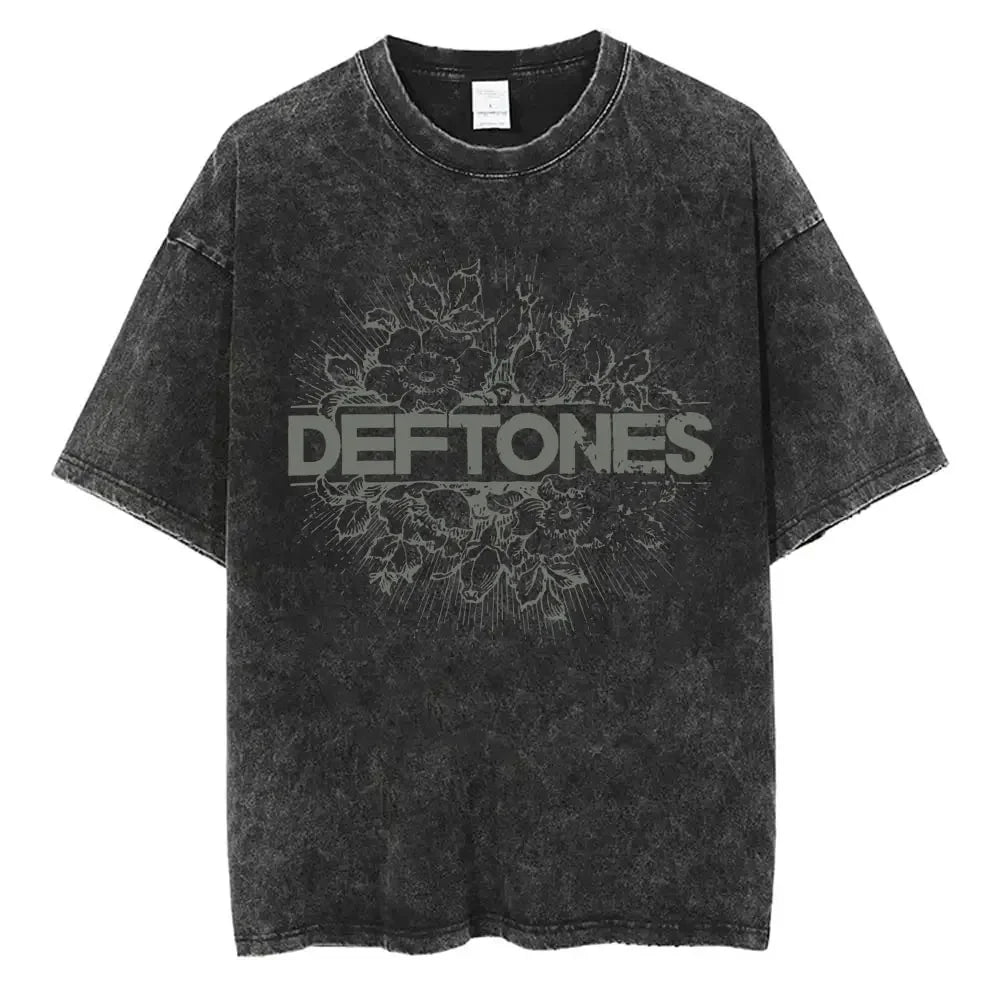 Vintage Deftones Washed Distressed Band T-Shirt
