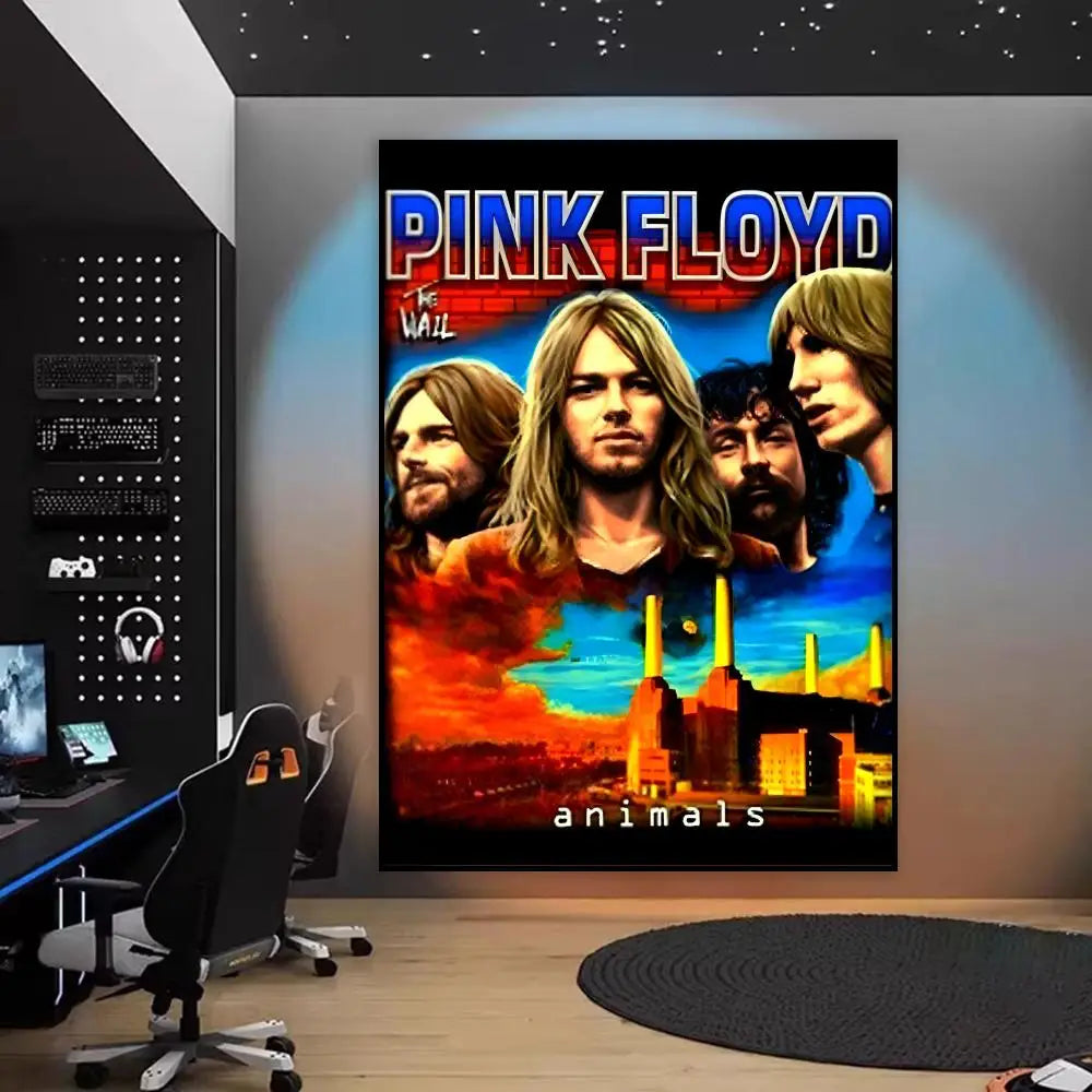 Pink Floyd 7-Poster Collection — Digital Download
