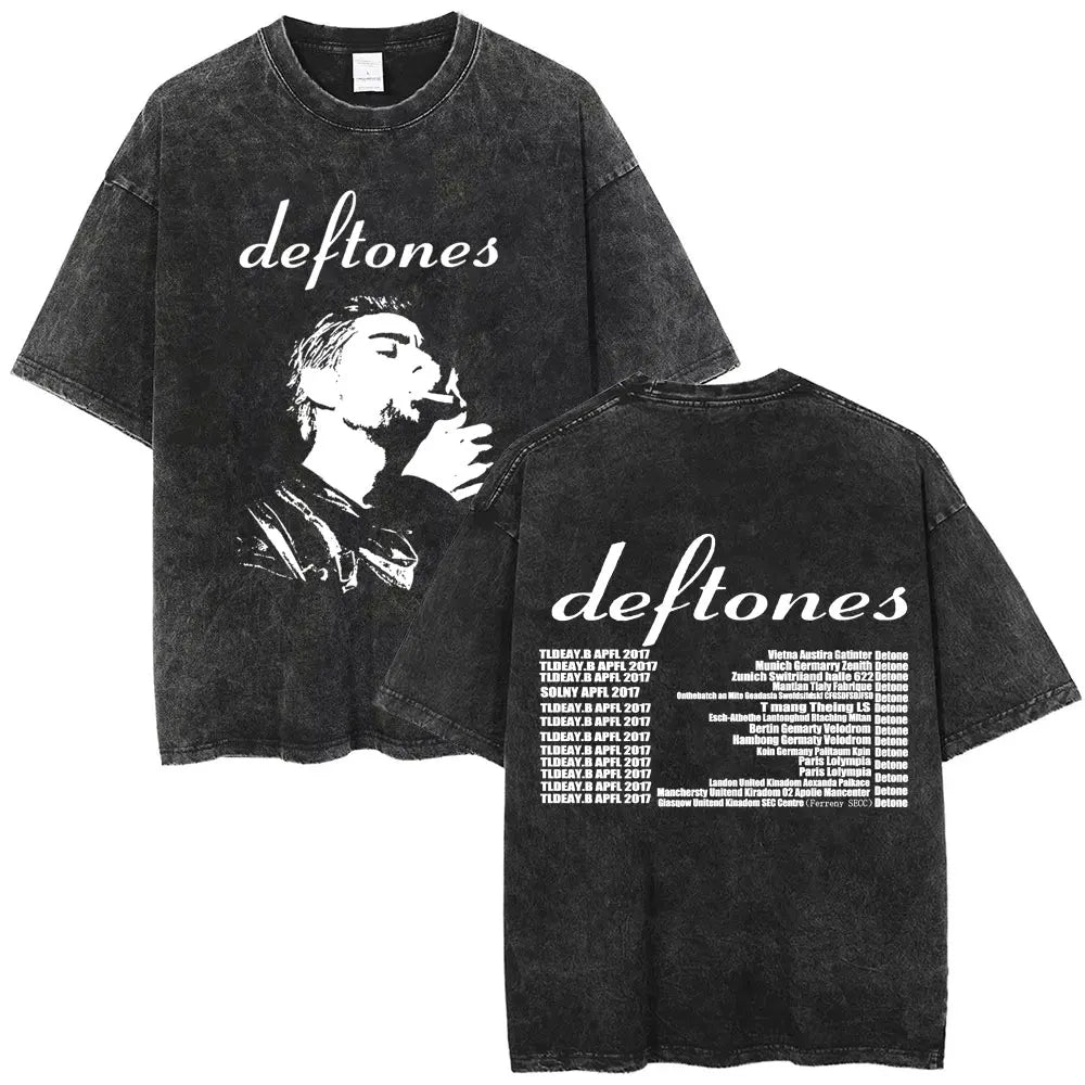 Vintage Deftones Washed Distressed Band T-Shirt