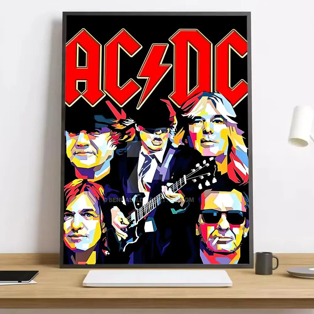 AC/DC 6-Poster Collection — Digital Download