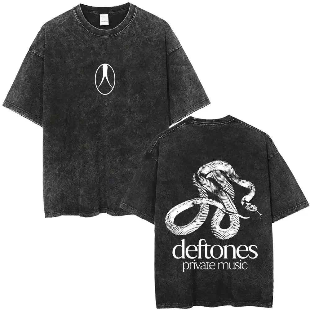 Vintage Deftones Washed Distressed Band T-Shirt