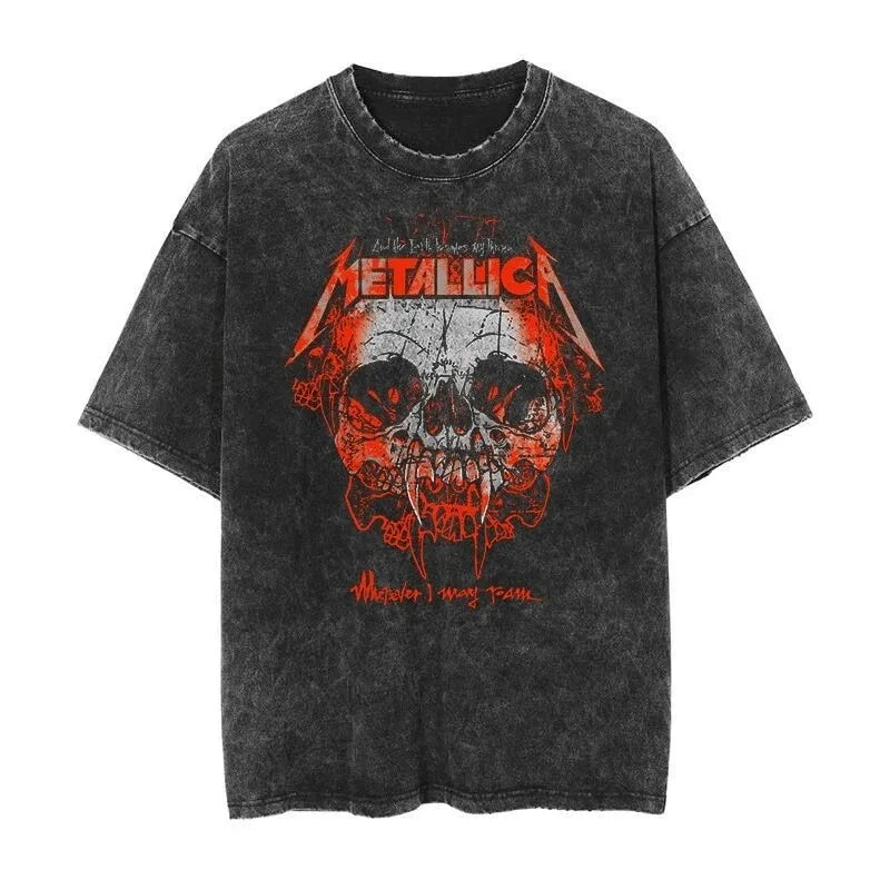 Vintage Metallica Washed Distressed Band T-Shirt